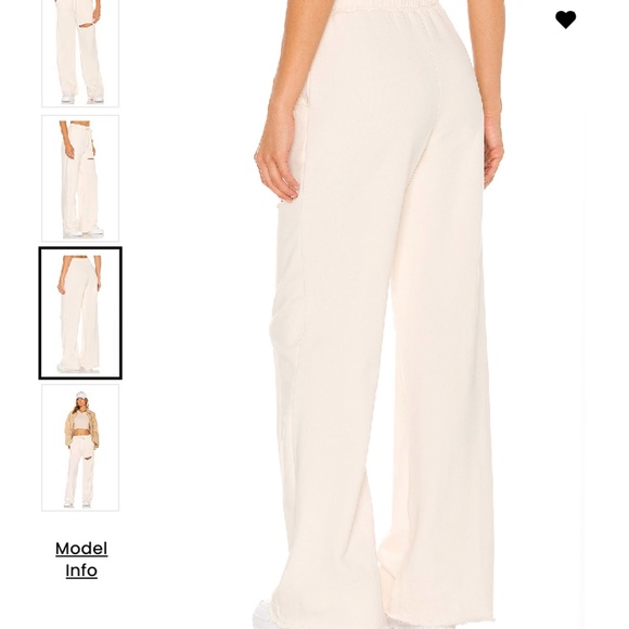 LOVERS + FRIENDS Lara Pant, Color Ivory Sand, Size XXS - Picture 5 of 8